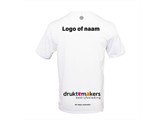 Indian Maharadja Jaipur Men Performance Tee WHITE (met sponsorlogo of naam)