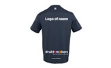 Indian Maharadja Jaipur Men Performance Tee NAVY (met sponsorlogo of naam)