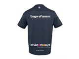 Indian Maharadja Jaipur Men Performance Tee NAVY (met sponsorlogo of naam)