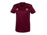 Indian Maharadja Jaipur Women Performance Tee BORDEAUX 