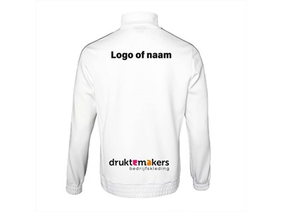 Indian Maharadja Jaipur Men Performance Jacket WHITE (met sponsorlogo of naam)