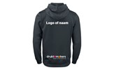 Clique Basic Active Hoody ZWART (met sponsorlogo of naam)