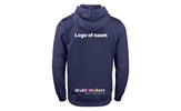 Clique Basic Active Hoody NAVY (met sponsorlogo of naam)