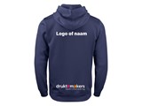 Clique Basic Active Hoody NAVY (met sponsorlogo of naam)